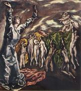 El Greco The Vision of St.John oil on canvas